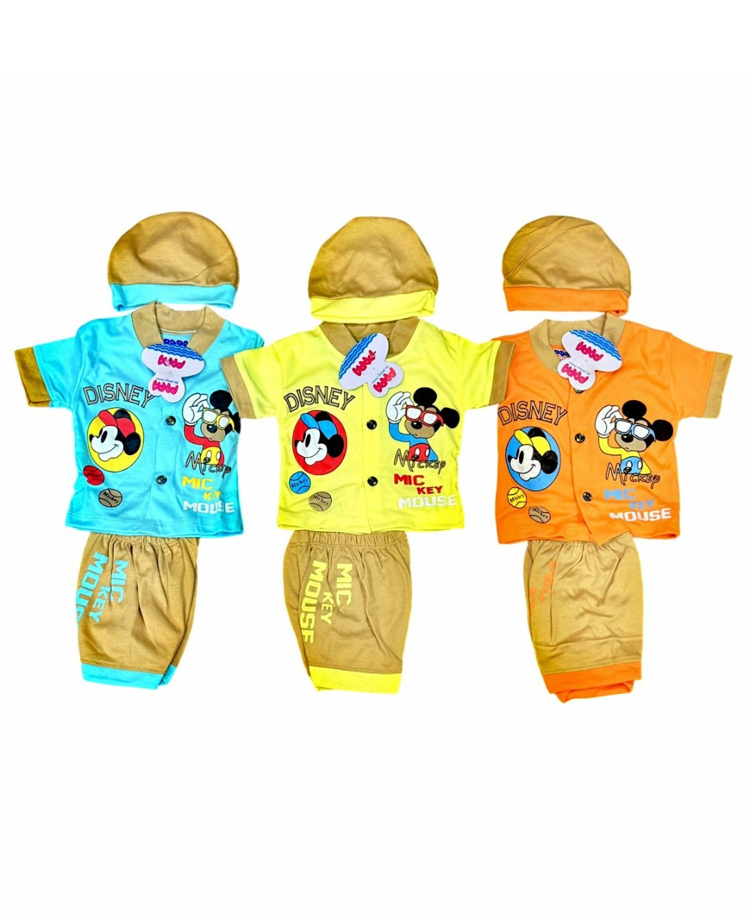 Disney Mickey Mouse 3-Piece Baby Set