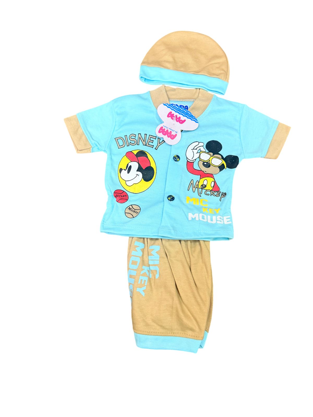 Disney Mickey Mouse 3-Piece Baby Set