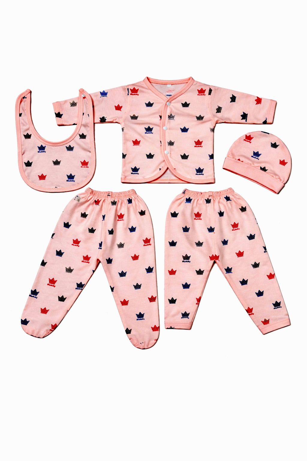 Royal Crown 5-Piece Newborn Gift Set