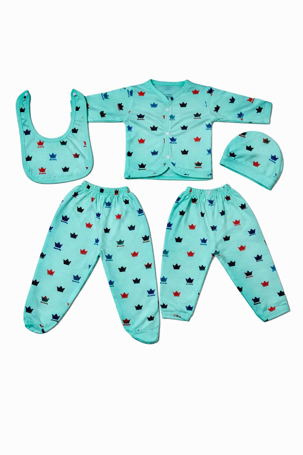 Royal Crown 5-Piece Newborn Gift Set